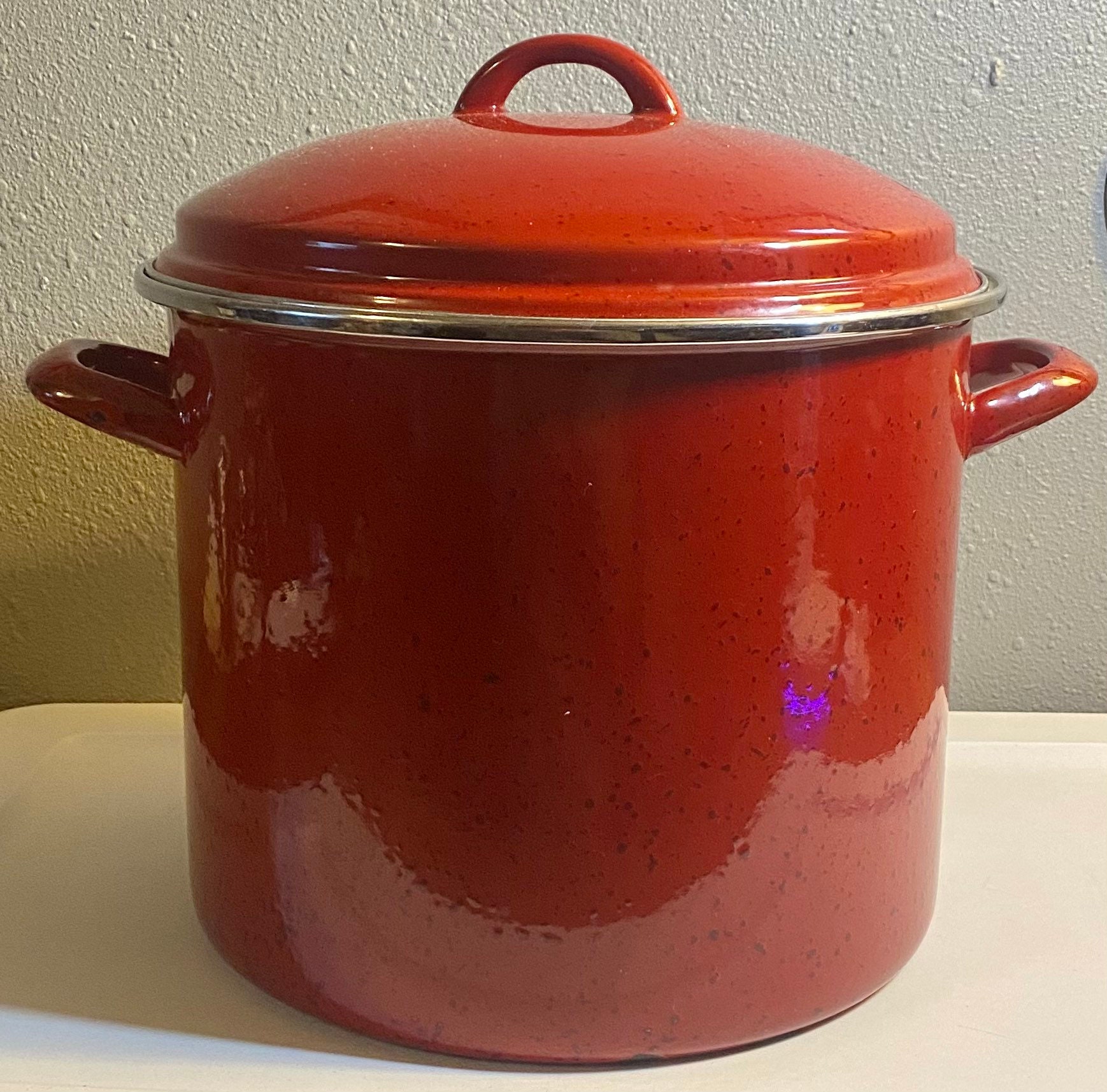 3Pcs Home Soup Pot Enamel Stew Pot Flat Bottom Pot Cooking Stew