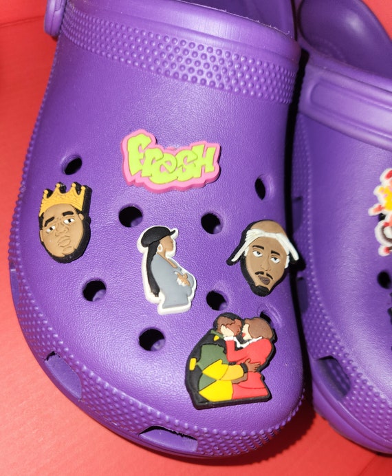 tupac croc jibbitz