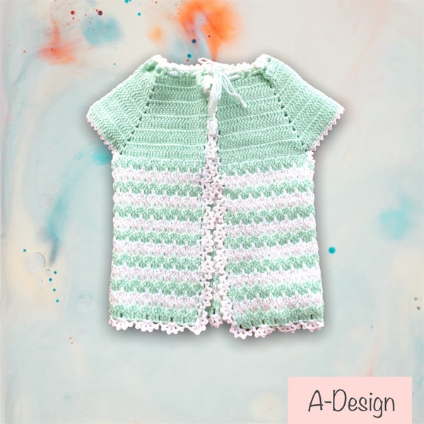 Mint Baby Umhang mit Baumwollgarn