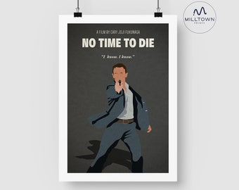 James Bond Minimalist Art Print | Poster