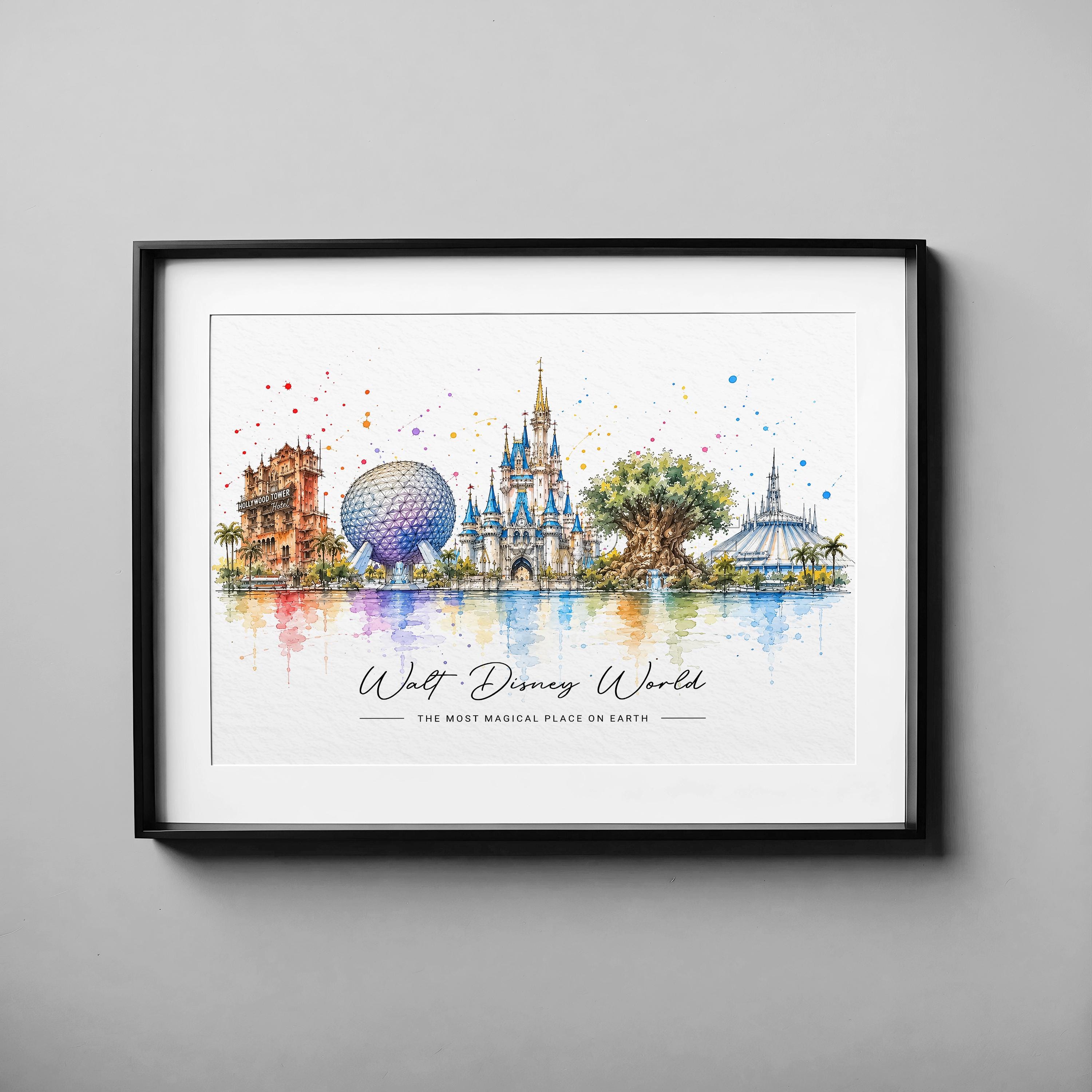 Wdw theme park icons - Etsy 日本