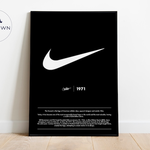 Nike Origins Art Print Poster Nike Origins - Etsy UK