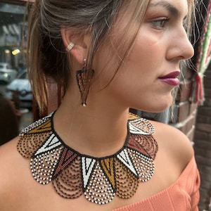 Collier de perles fait main, bijoux tendance, cadeau pour avocat