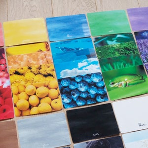 Tri de Couleurs Montessori - Activité à imprimer - Images réelles nature - Maternelle IEF