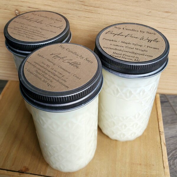 Quilted Jelly Jars - Etsy