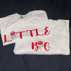 Große kleine Shirts, Sorority T-Shirt, große kleine Rose Shirts