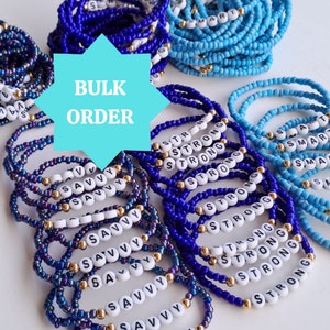 Custom Friendship Bracelets - Bulk