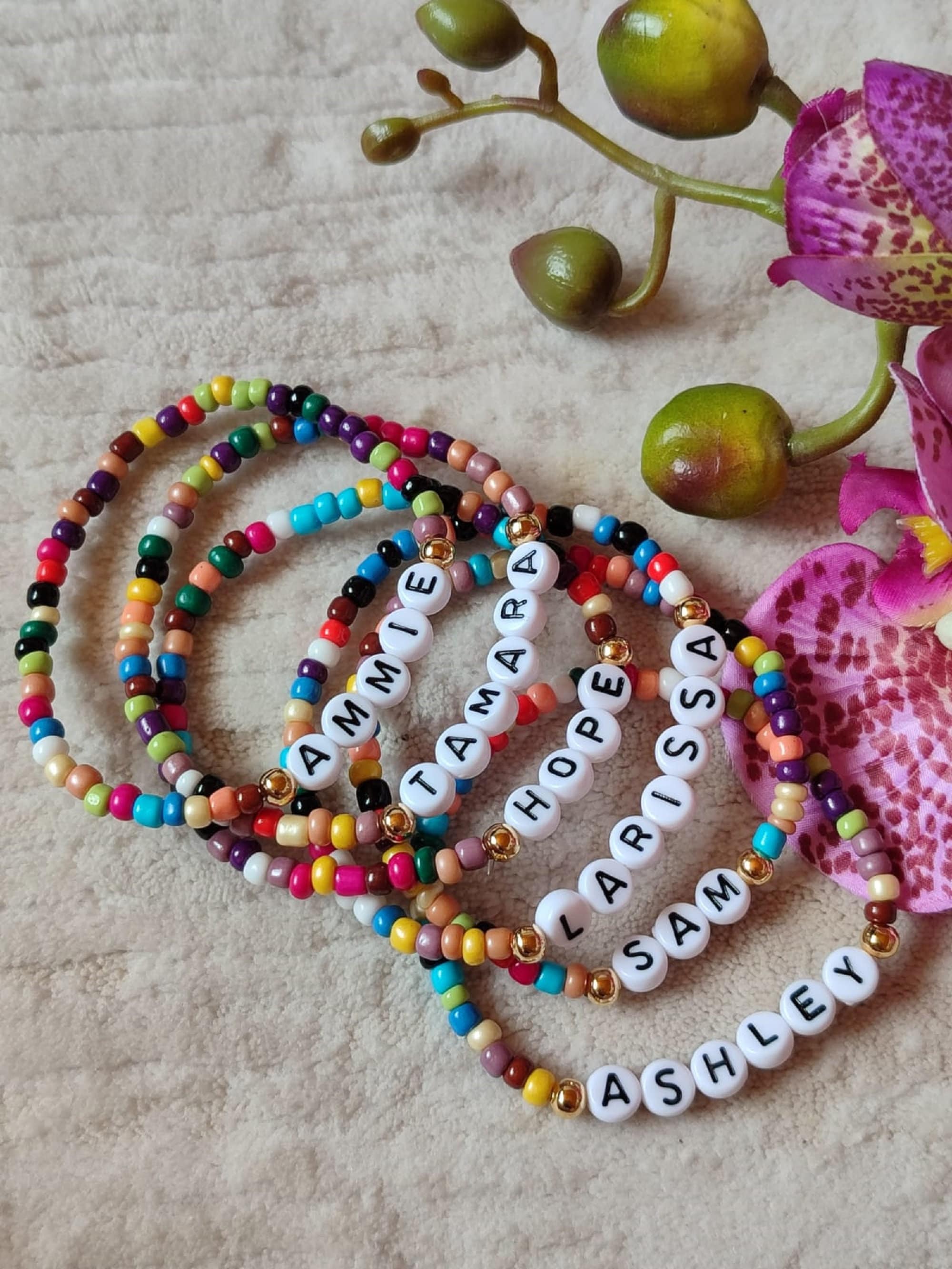 Cute Seed Bead Bracelet Ideas Multicolor Beaded Bracelet/anklet