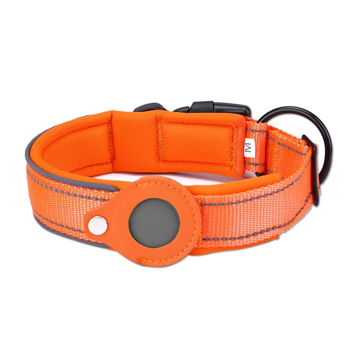 Airtag Dog Collar Heavy Duty Dog Collar With Airtag Holder Etsy