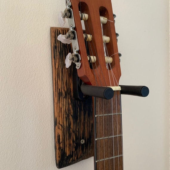 Whisky barrel guitar hanger deals