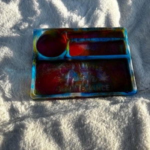 Resin Rolling Tray | Fully Customizable | Decorative Tray