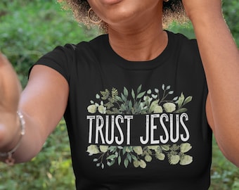 クリスチャンシャツ　イエスを信じよう　半袖ユニセックスTシャツ