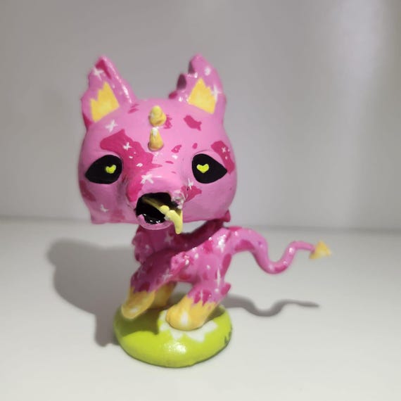 Handmade Littlest Pet Shop Custom Hellish Hound Bubblegum Hell - Main Image
