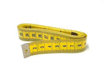 Tape Measure Yellow 300cm Long For Sewing Fabric Tailor Cloth Seamstress Dressmaking Measuring Tape - 1st Class Post