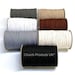 4mm Polyester Cord Soft Drawstring Piping Cord in 22 Colours and ...