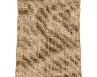 Hessian Gift Jute Bags Fabric Linen Christmas Pouch Wedding x1 x2 x4 UK Seller - 1st Class Post