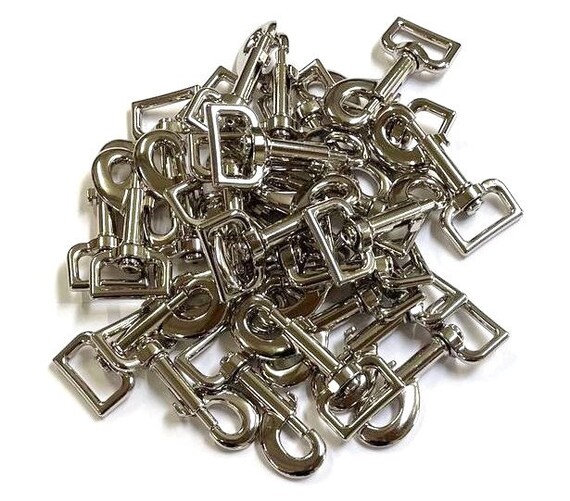 thumbnail image 2 of 13mm Nickel Trigger Clips - For Dog Leads, Bags, Straps (Choose Qty: 1-25) 2 of 4