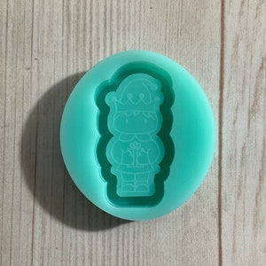 Christmas Elf Mold Resin Mold / keychain mold / Kawaii mold / crafting mold / silicone mold / resin supplies / handmade mold  / charm mold