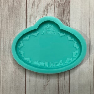 Horror Cast Member Badge Flat Resin Mold