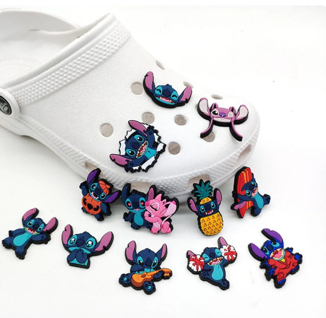 Stitch Angel Croc Charms 12 Designs Croc Charms Novelty Etsy UK