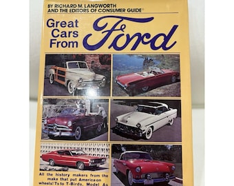 Grandes coches de Ford (Libro de tapa dura) Guía del consumidor Historia del automóvil clásico