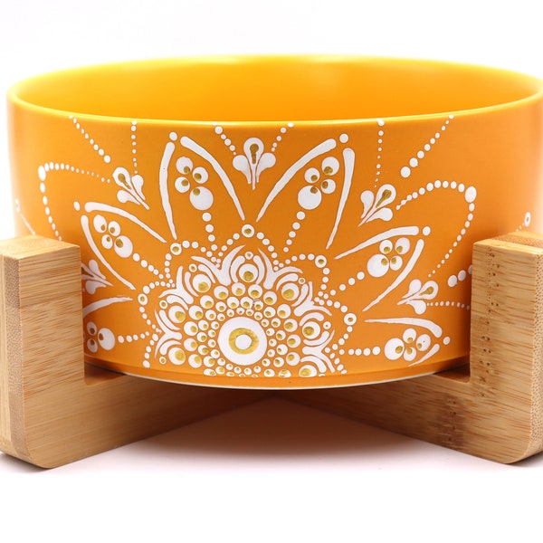 DogBowl - 800 ml - Yellow Sunrise