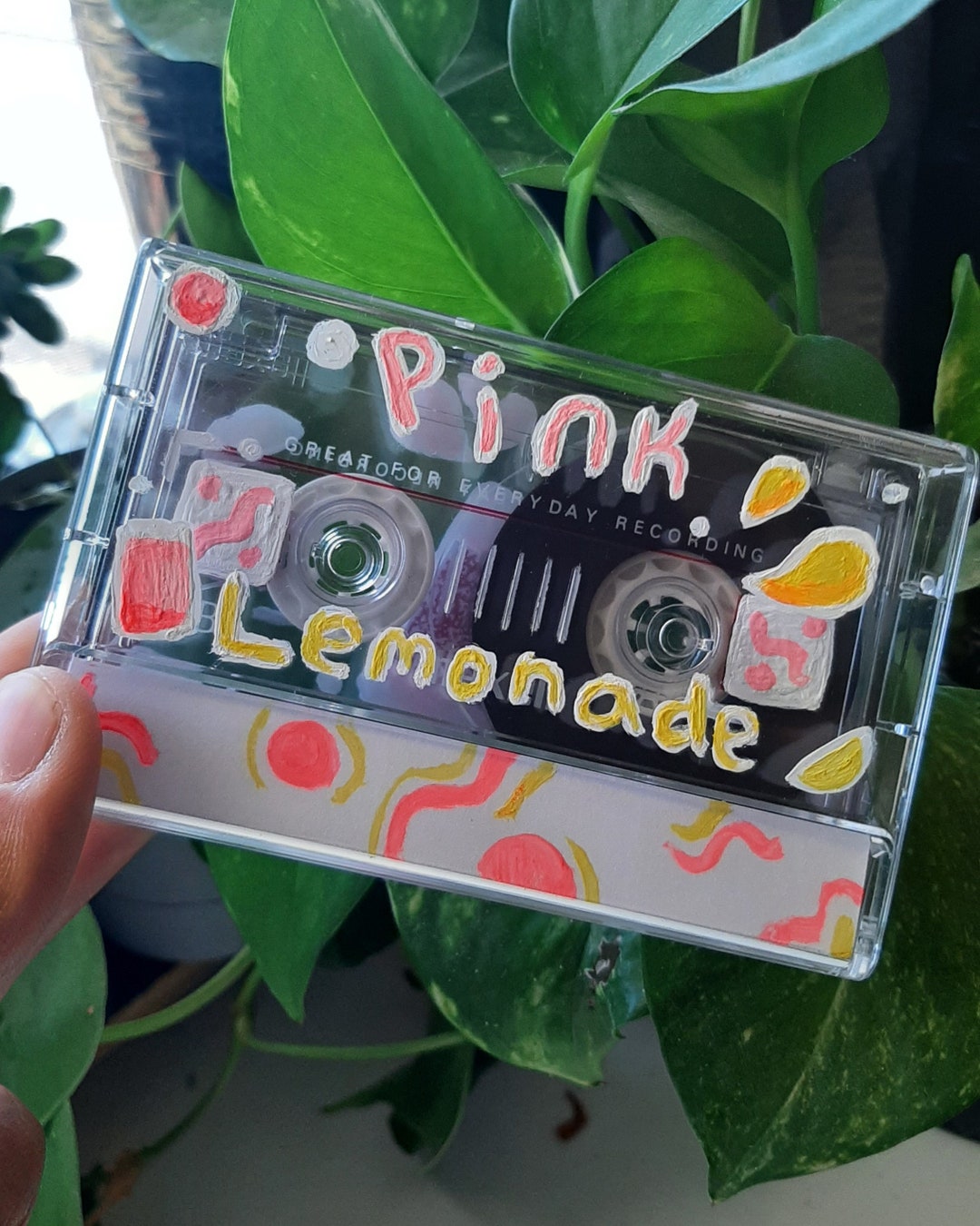 Custom Cassette Tape Playlist Etsy