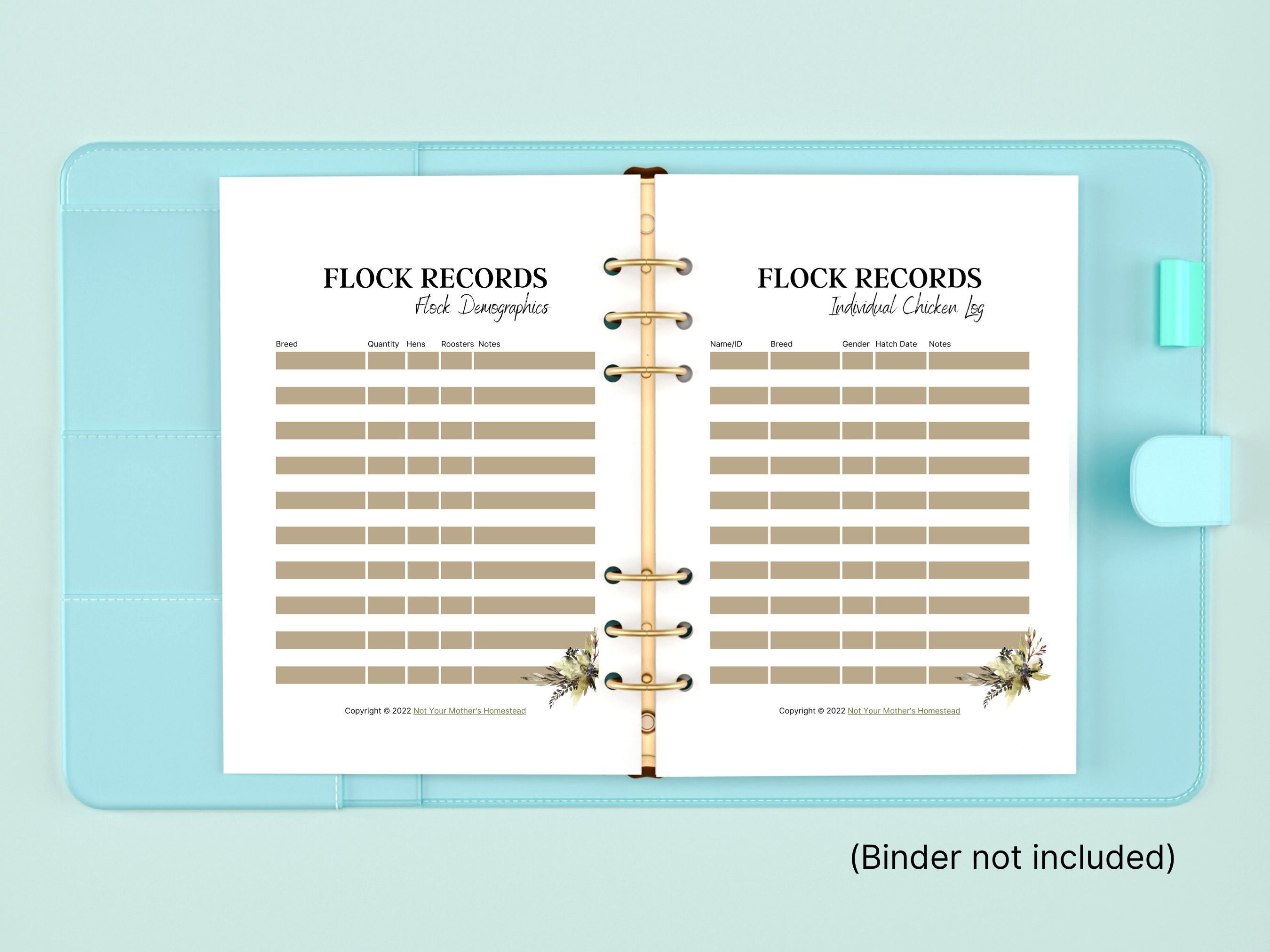 Chicken Flock Records | Flock Information | Poultry Planner | Chicken ...