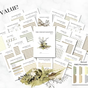 Chicken Keepers Journal | Backyard Chicken Journal | Chicken Records | Chicken Planner