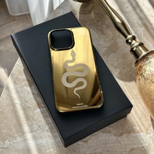 Customized Gold iPhone 17 16 15 14 Pro & Pro Max Gold Case , Personalized iPhone Case , iPhone 17 Pro Max Custom Gold Case,Designer iPhone