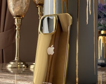 Personalized Gold Plated iPhone 17 / 16 Cases