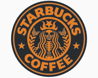 スターバックスコーヒーをモチーフにしたライトボックスLEDランプ