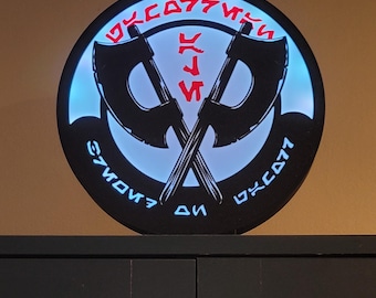 Star Wars Oga's Cantina inspired light box