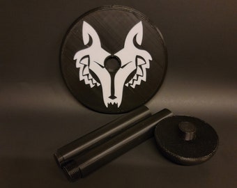 Helmet Stand - Wolf Pack