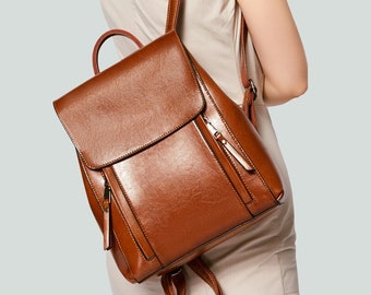 Ladies Women Leather Backpack Shoulder Bag Rucksack Handbag Satchel College Ladies Women Leather Backpack Shoulder Bag Rucksack Handbag Satchel College
