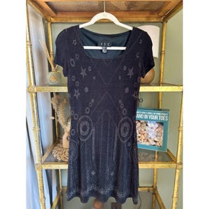 navy blue dress for baby girl 90s Celestial Dress