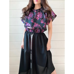 After 5 Black Dress - Etsy After 5 Black Dress - Etsy