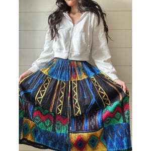 Le Mex Studio Vintage 100% Cotton Free Size India Made Skirt