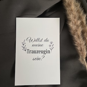 Cartão postal de casamento • Você será minha madrinha/madrinha de casamento? • Cartão de perguntas para despedida de solteira • Presente de casamento