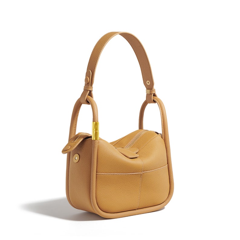 Sac fourre-tout tendance en cuir véritable sac à main de luxe personnalisé femme sac en cuir sac à bandoulière mode cadeau d'anniversaire cadeau d'anniversaire tendance Brown