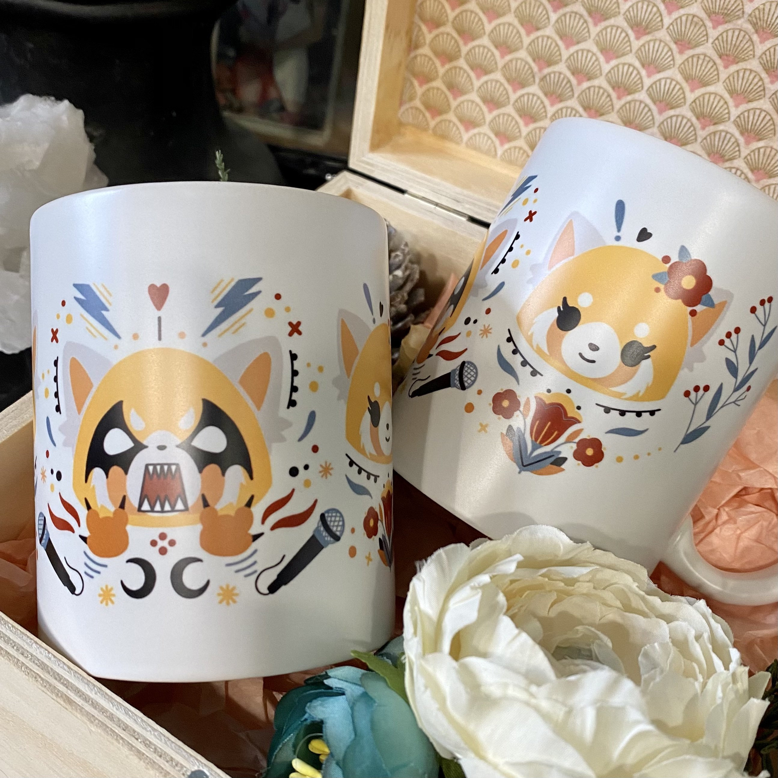 Mug Aggretsuko Retsuko Kawaii