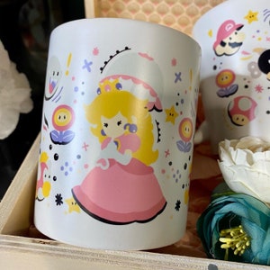 Princess Peach Mario Nintendo Mug. Sold individually.