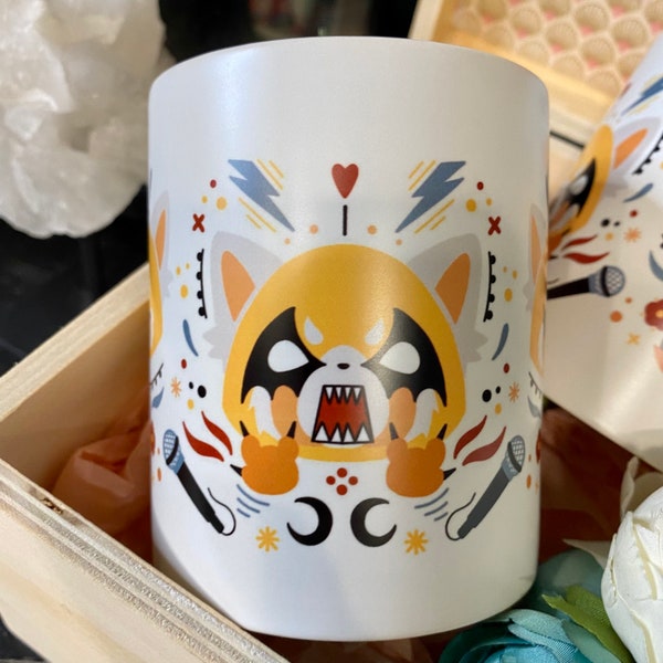 Mug Aggretsuko retsuko kawaii. Vendu à l’unité.