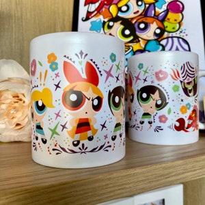 Powerpuff girls super girl mug. Sold individually.