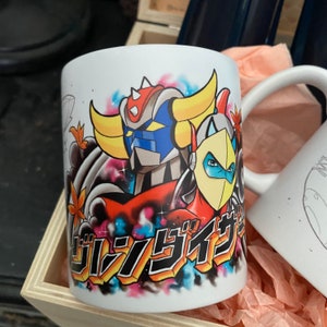 Goldorak Actarus mug. Sold individually.