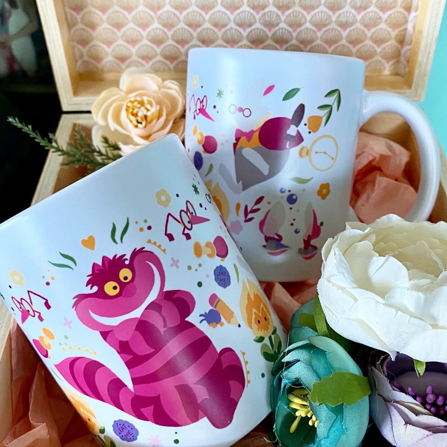 Mug Chat Cheshire Alice Au Pays Des Merveilles