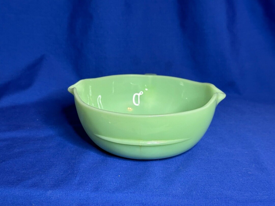 Jadeite Fire King Skillet 2 Spout Handled Jadeite Skillet Etsy