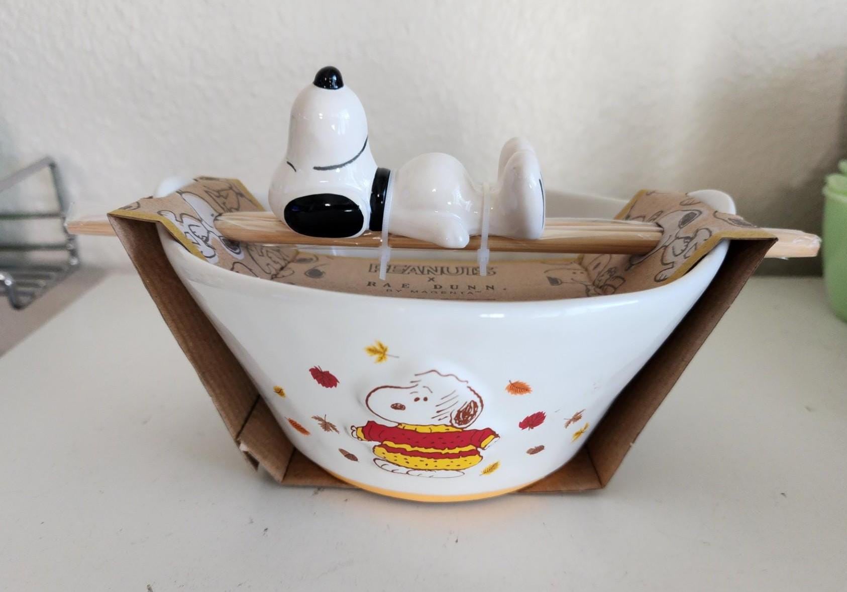 SNOOPY♥ライスボウル Snoopy Rice Bowl - Etsy