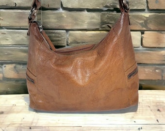 Roxbury Leather Hobo Bag