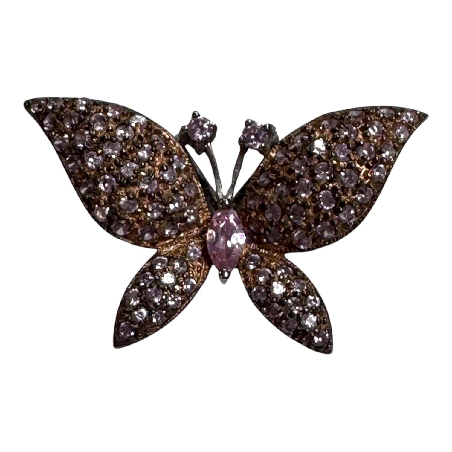 Butterfly Brooch Swarovski - Etsy